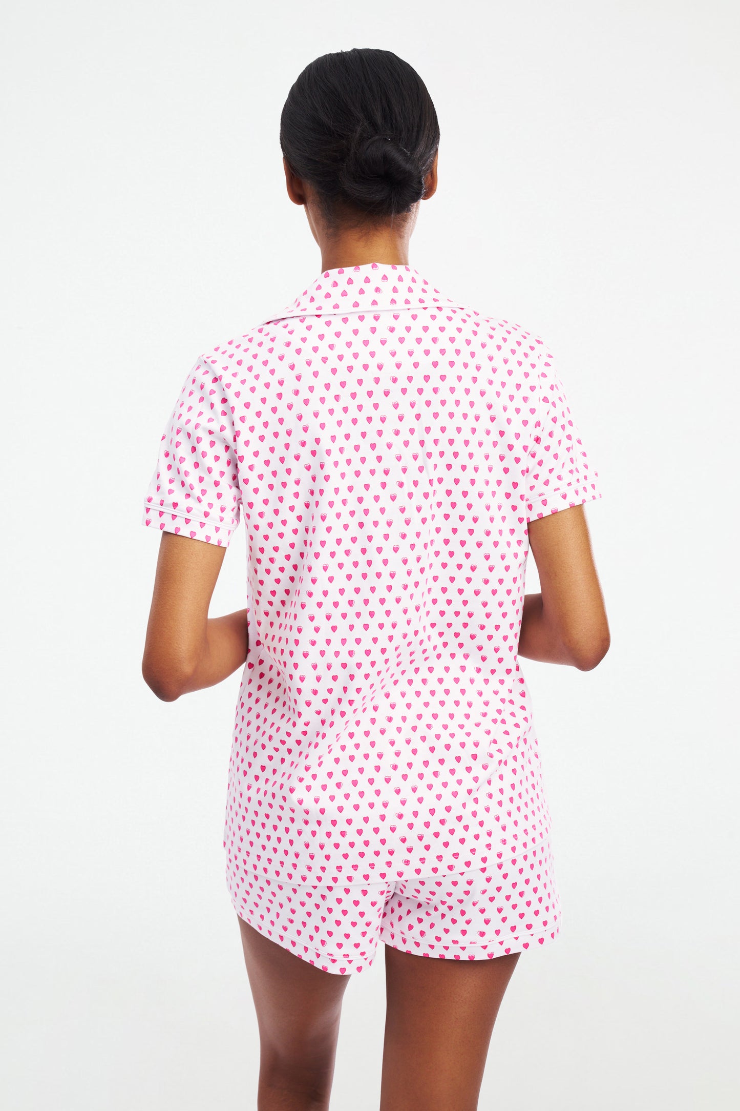 Hearts Polo Pajamas view 4