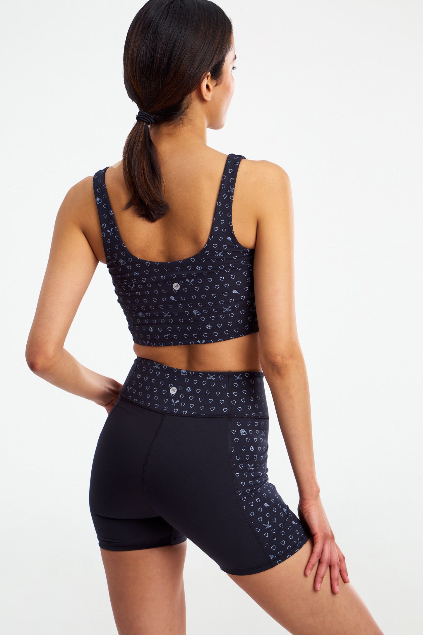 Sporty Hearts Kyla Biker Short view 4