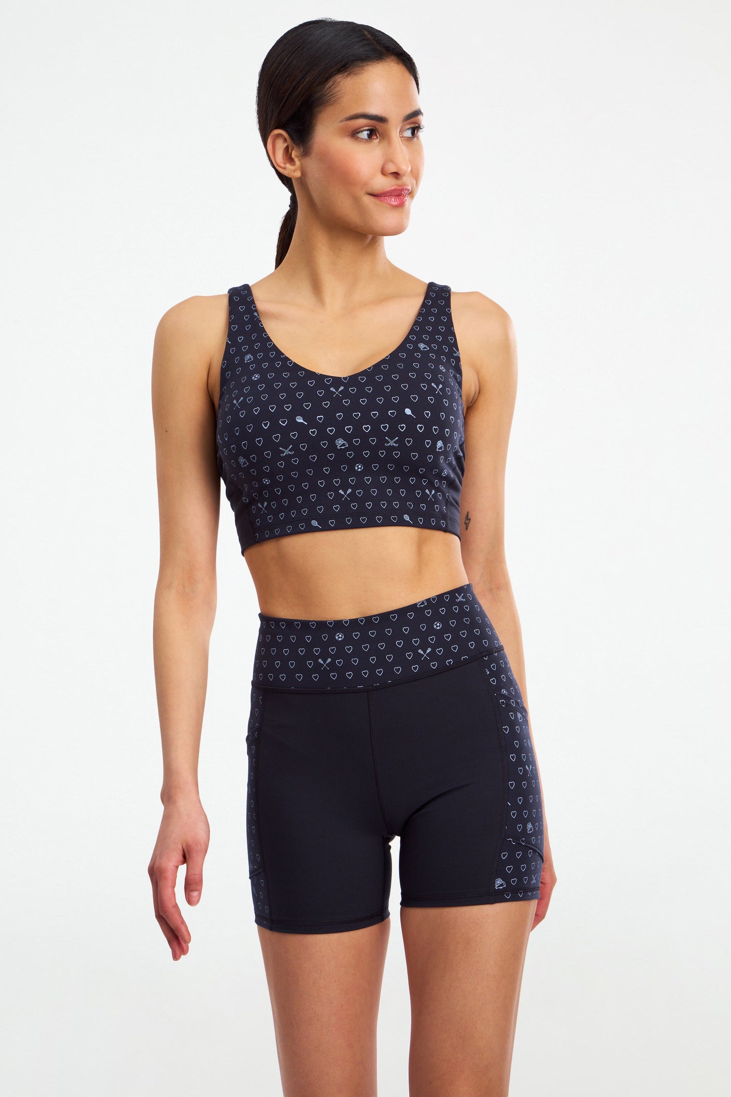 Sporty Hearts Kyla Biker Short view 5