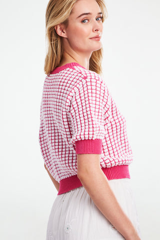 Square Knit Hattie Sweater
