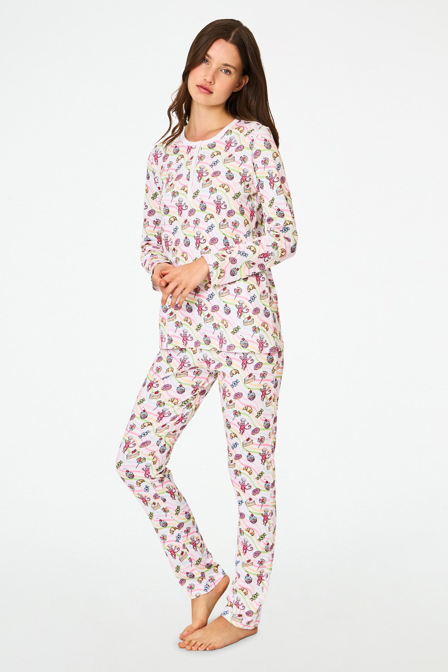 Roller Rabbit Sweet Dreams Swirl Pajamas view 4