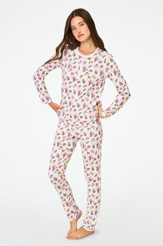 Roller Rabbit Sweet Dreams Swirl Pajamas view 1