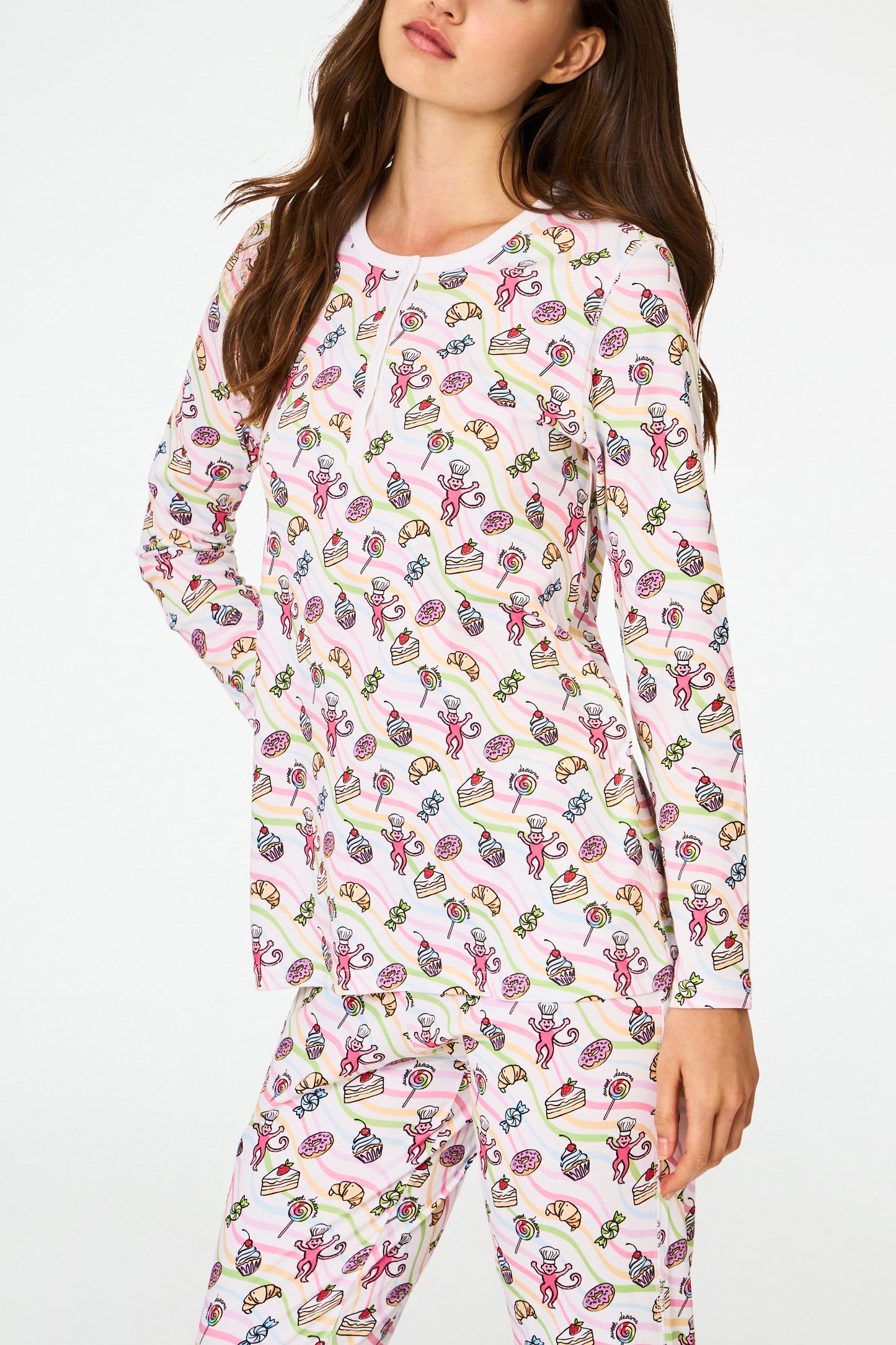 Roller Rabbit Sweet Dreams Swirl Pajamas view 2