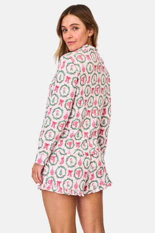 Roller Rabbit TIS THE SEASON HAYDEN PAJAMAS- PINK