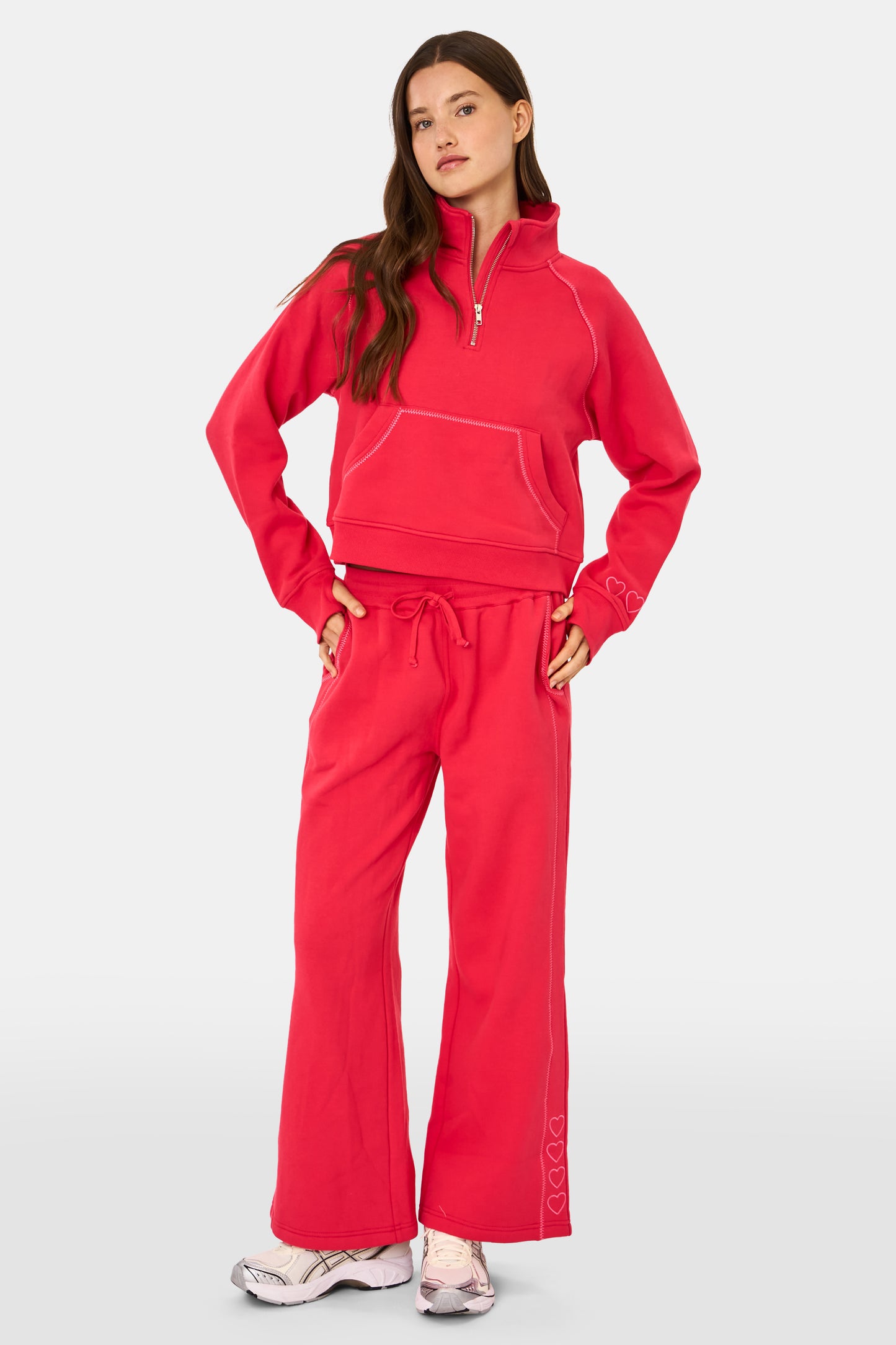 Hearts Embroidered Turner Pant view 8