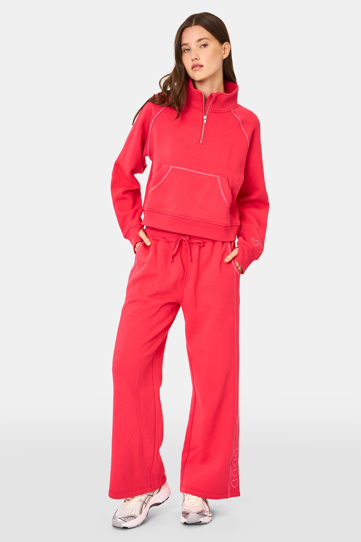 Hearts Embroidered Turner Pant view 3