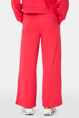 Hearts Embroidered Turner Pant