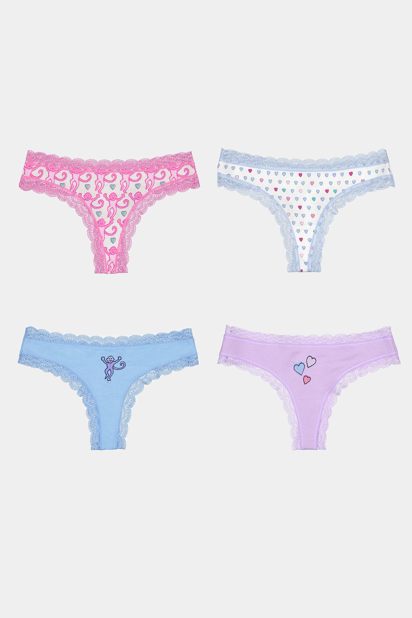 Roller Rabbit Icon Thong 4 Pack view 8