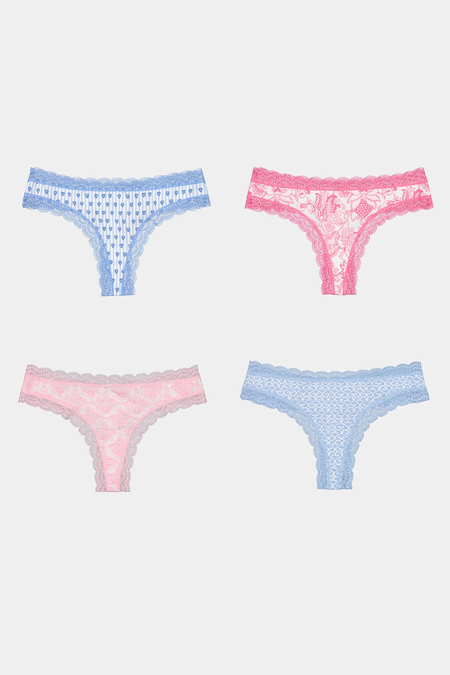 Roller Rabbit Classic 4 Pack Thong view 1