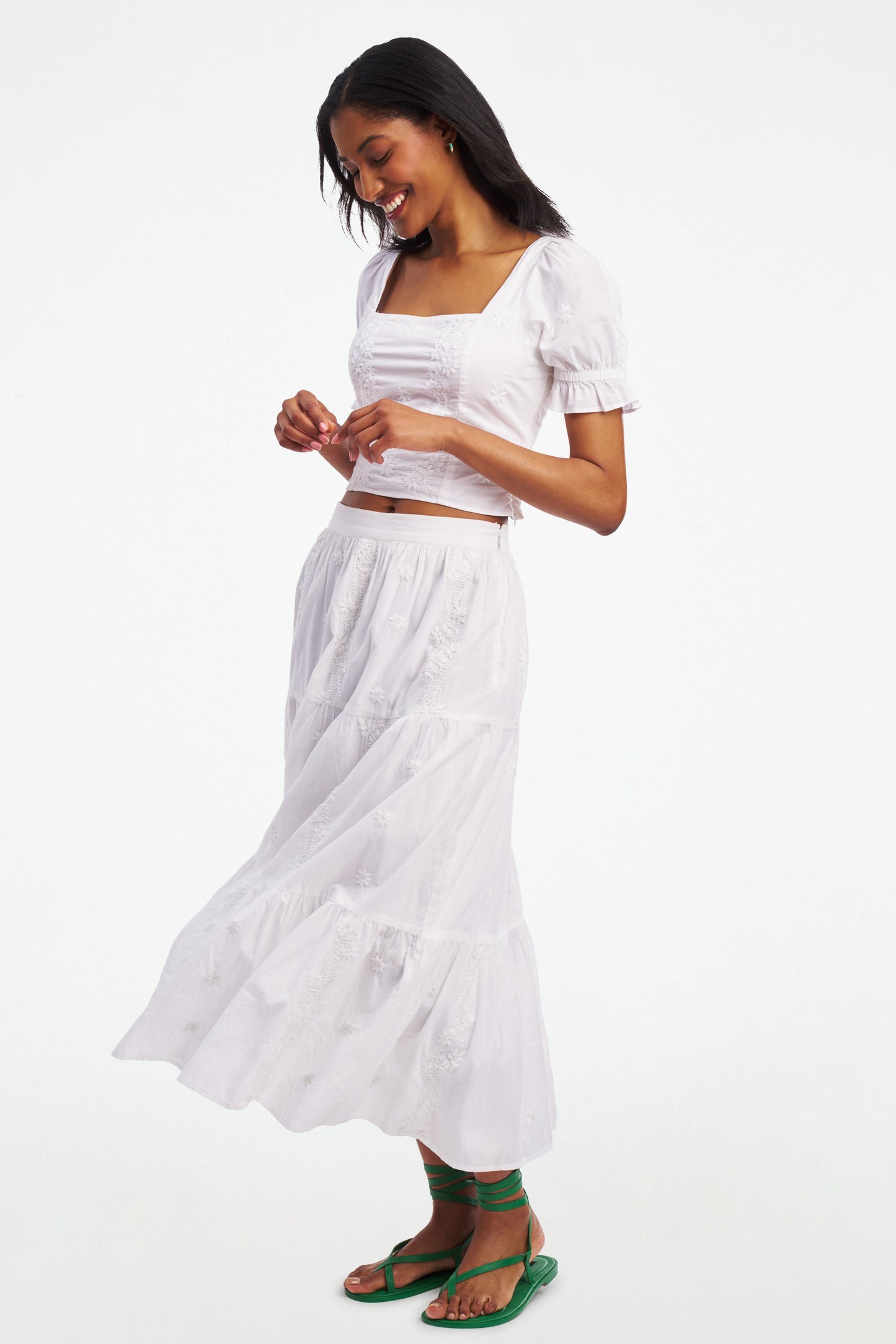 Vanna Embroidery Carlisa Skirt view 5