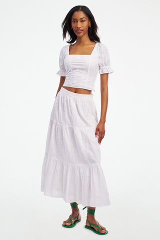Vanna Embroidery Kayla Top