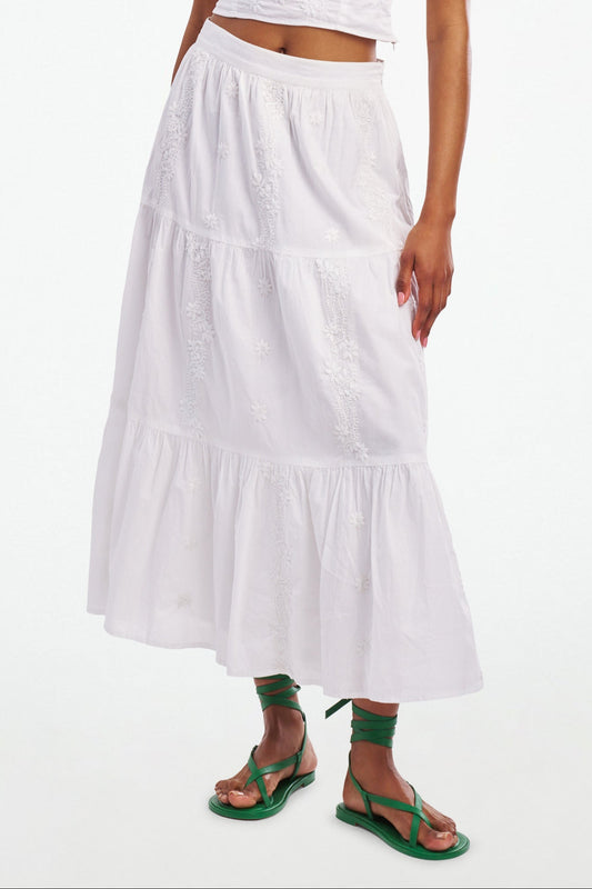 Vanna Embroidery Carlisa Skirt view 1