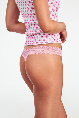 Ditsy Daisy Pointelle Jay Thong