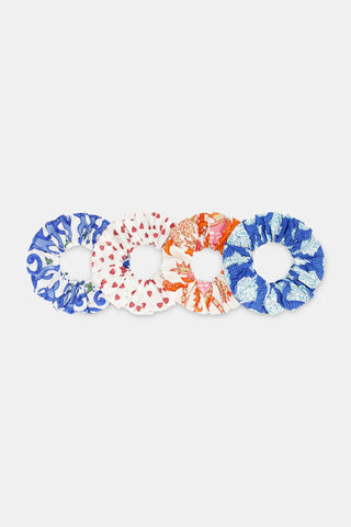 Core Scrunchie Set Of 4