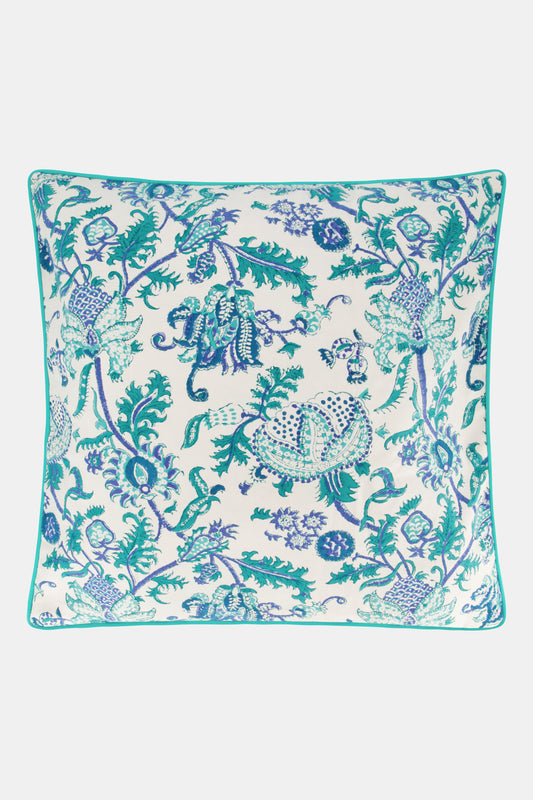 Roller Rabbit Turquoise Amanda Decorative Pillow view 1