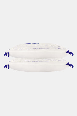 Roller Rabbit Embroidered Animal Navy Euro