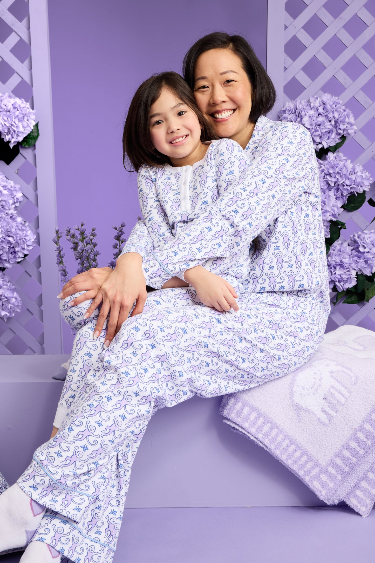 Roller Rabbit Kids Monkey Pajamas view 4