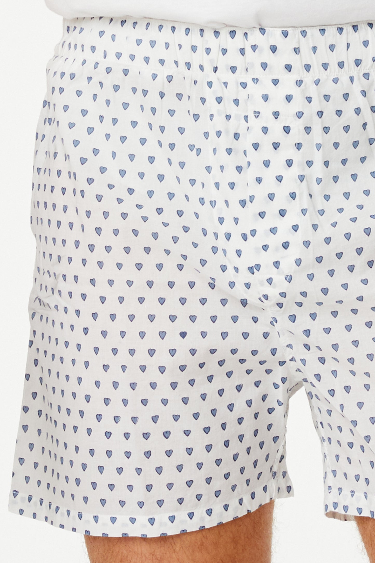 Roller Rabbit Blue/Pink Mens Hearts Boxer Set view 2