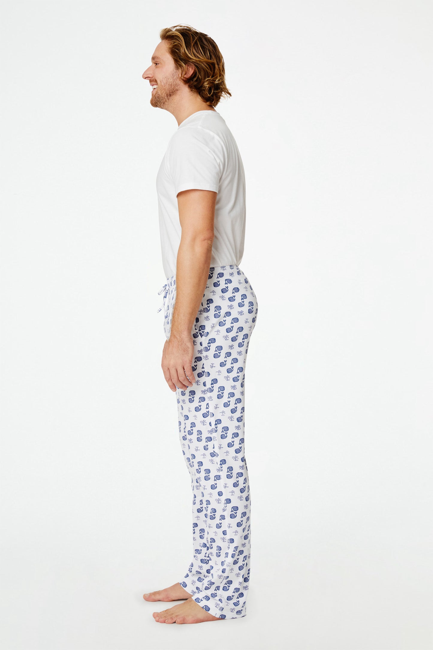 Roller Rabbit Blue Mens Moby Simon Pant