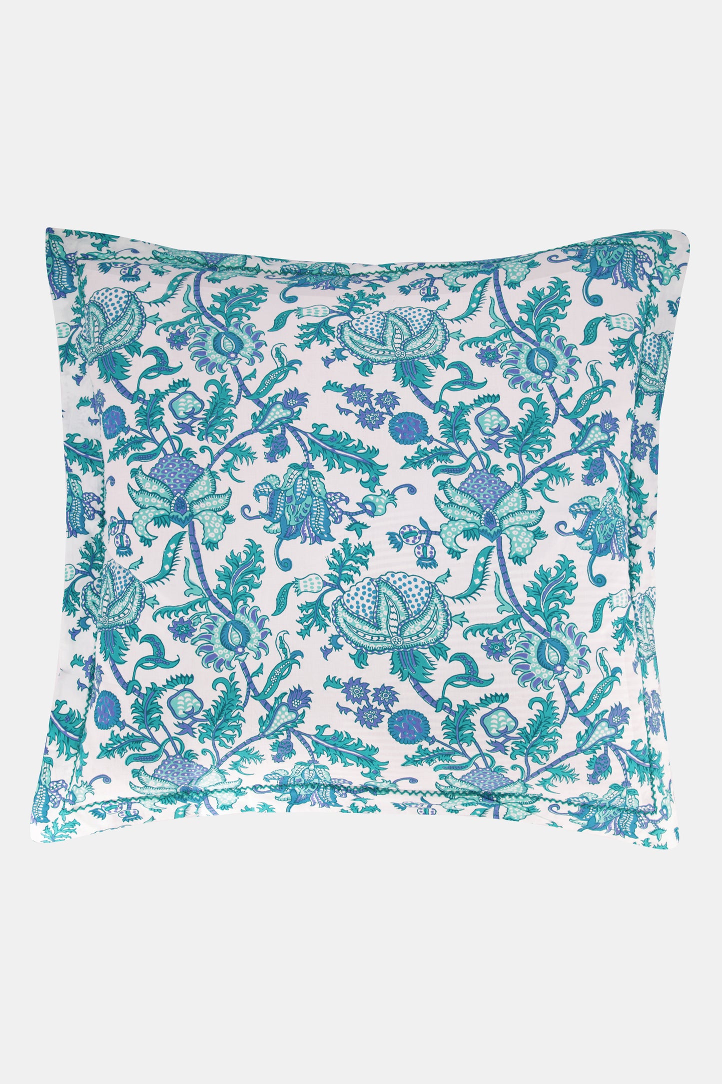 Roller Rabbit Turquoise Amanda Pillowcase Set view 5