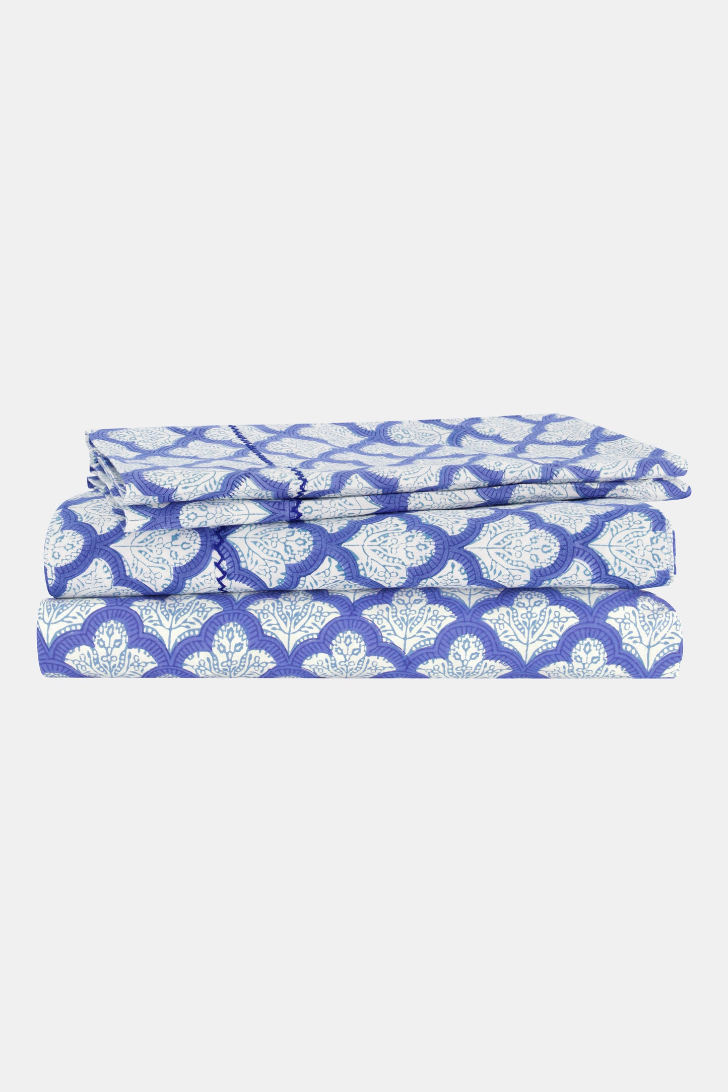 Roller Rabbit Blue Jemina Sheet Set view 2