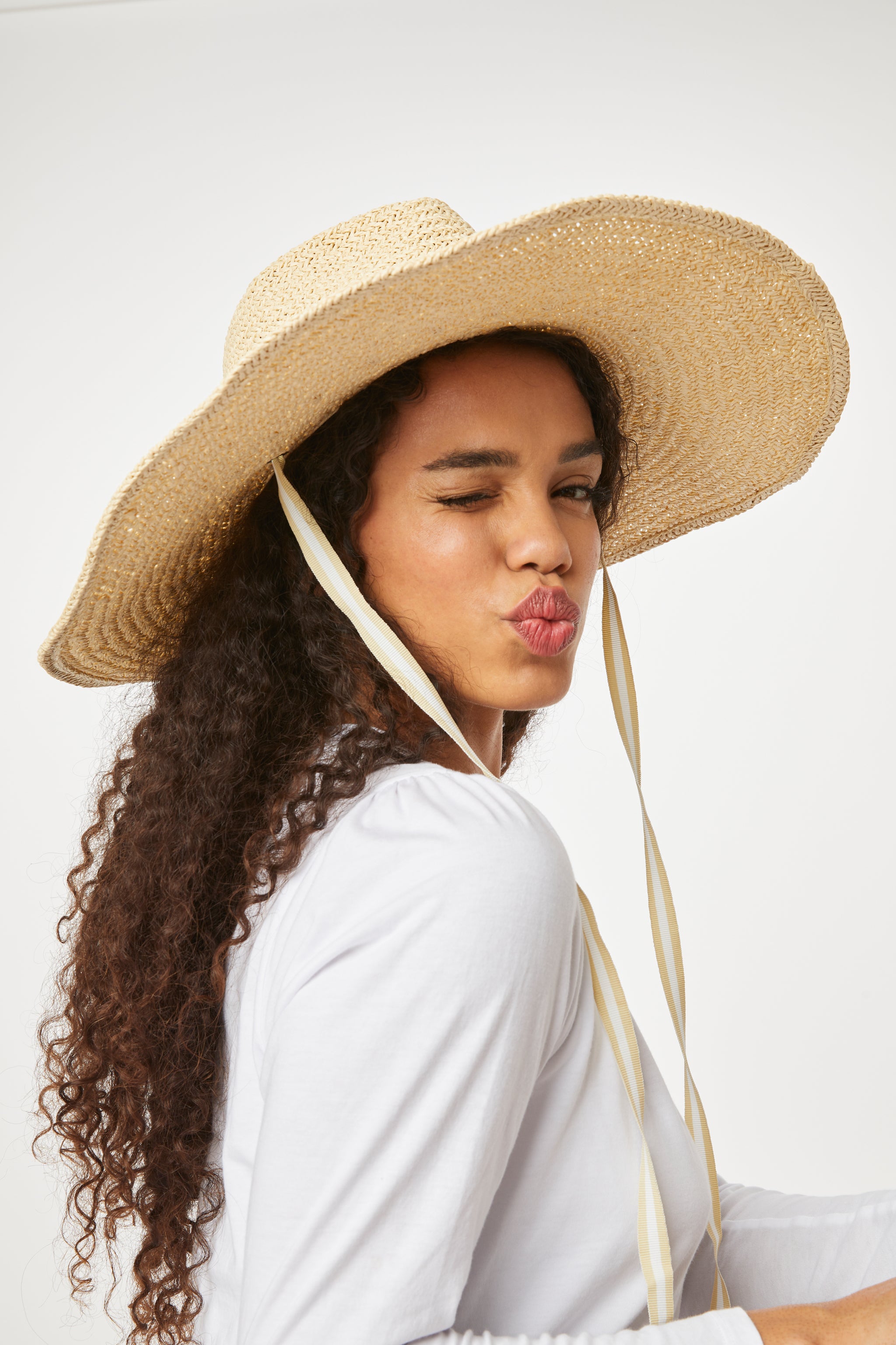 Brimmed Natalie Hat | Brimmed Sunblock Hat