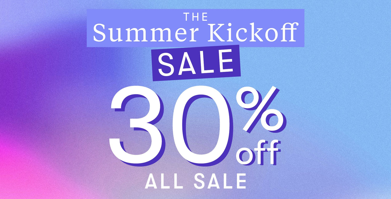 The Summer Kickoff Sale