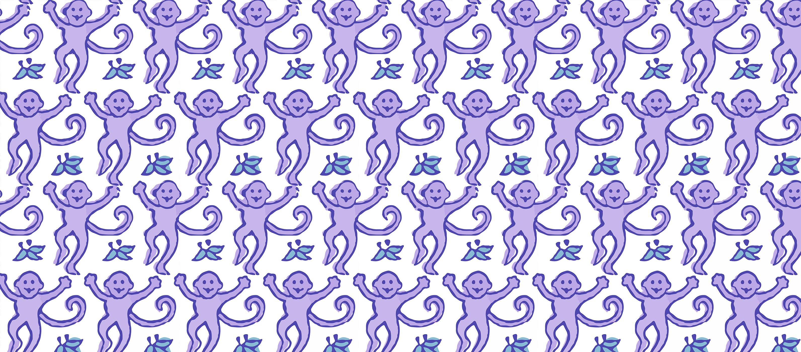 Lavender Monkey – Roller Rabbit