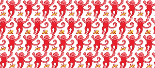 Cherry Monkey Print | Roller Rabbit