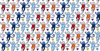 Roller Rabbit's Lovely Monkey PJ Collection