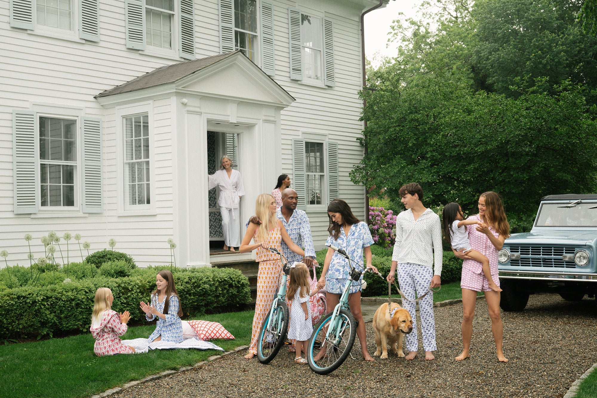 Roller Rabbit Pajamas in Original Prints