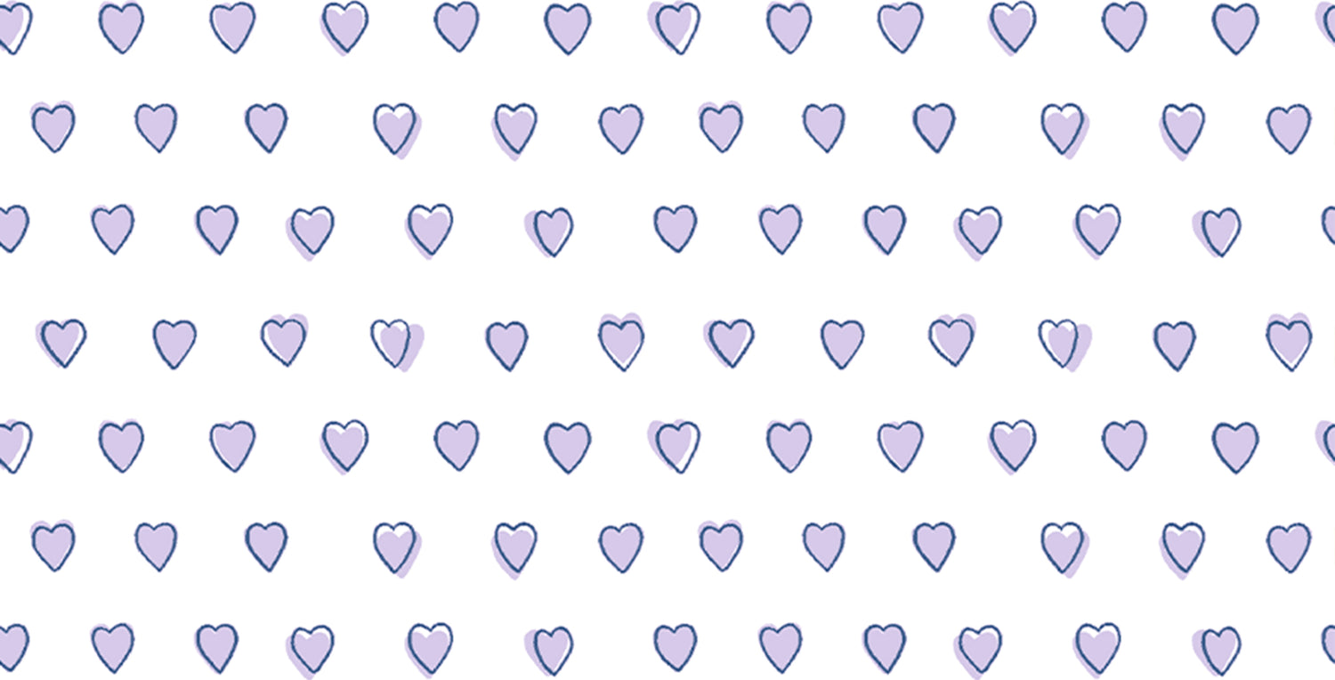Lavender Hearts