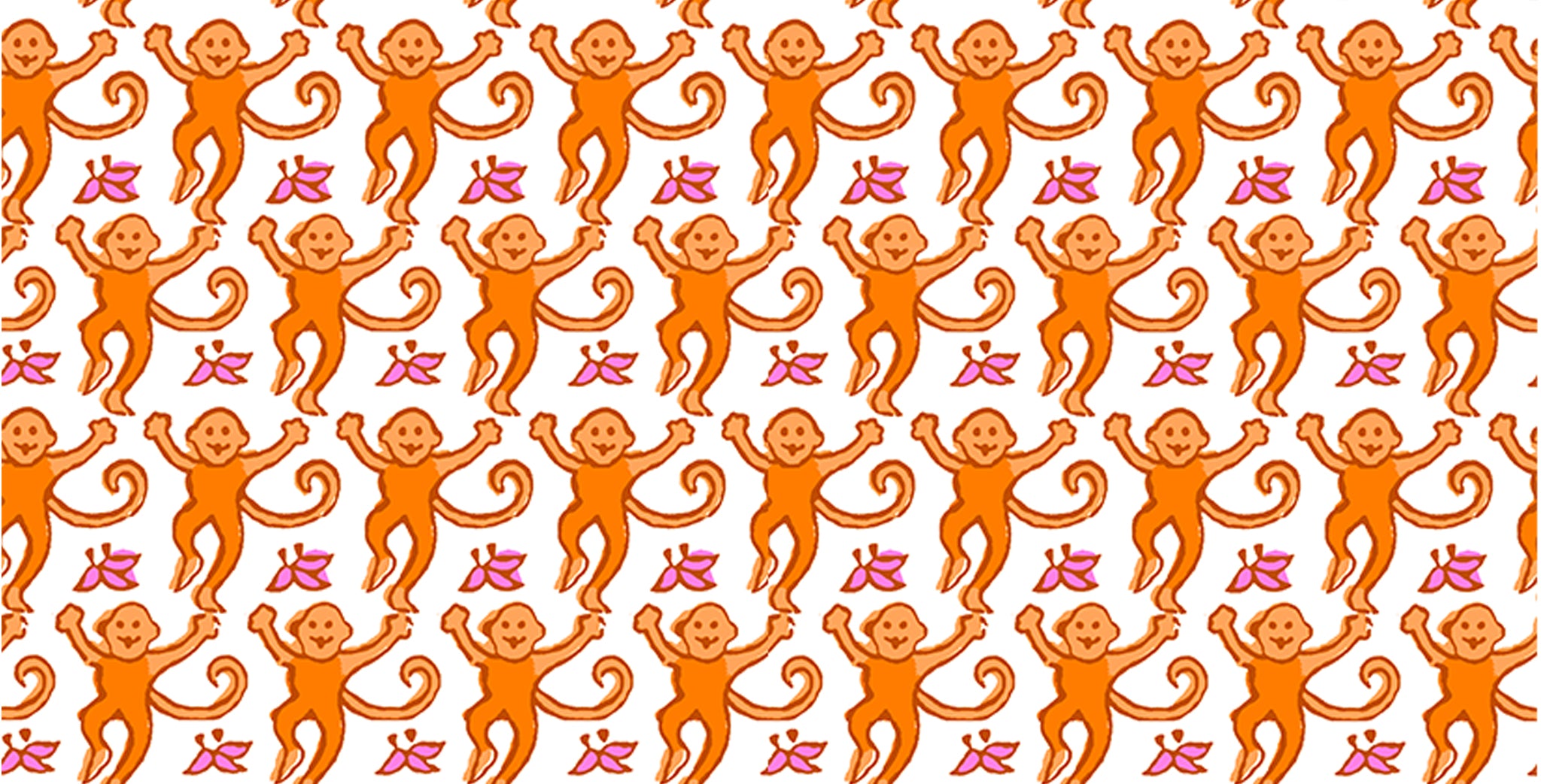 Orange Monkey | Roller Rabbit