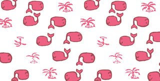 Pink Moby the Whale Print