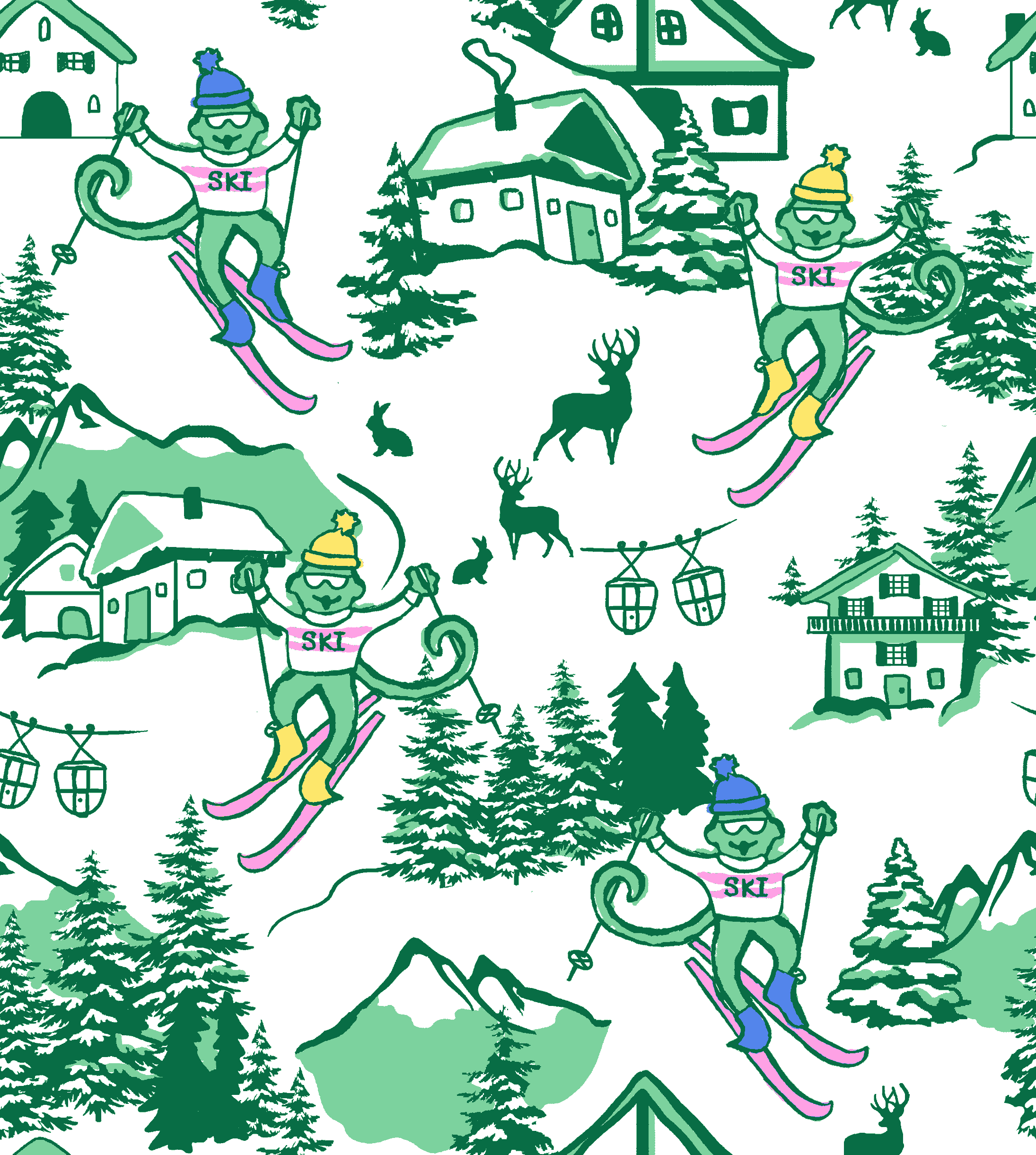 Ski Toile – Roller Rabbit