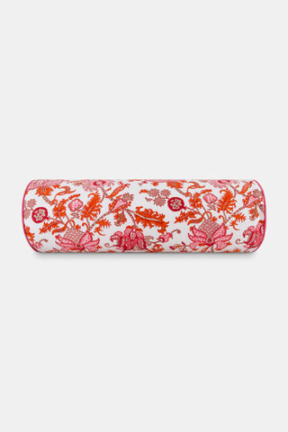 Roller Rabbit Orange Amanda Bolster Pillow