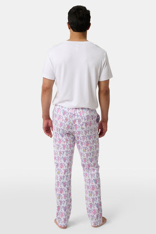 Roller Rabbit Coral Mens Palm Beach Monkey Simon Pant