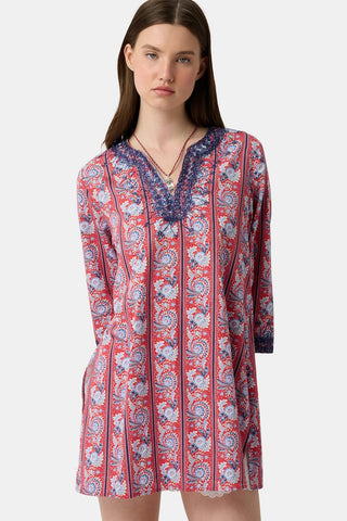 Roller Rabbit Red Provencal Stripe Casa Kurta