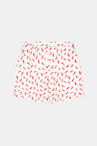 Roller Rabbit Red Picante Sullivan Shortie