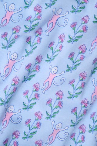 Rosa Ditsy Monkey Alexa Set