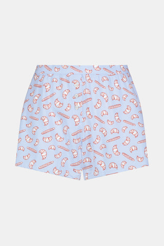 Roller Rabbit Blue Breakfast In Bread Sullivan Shortie