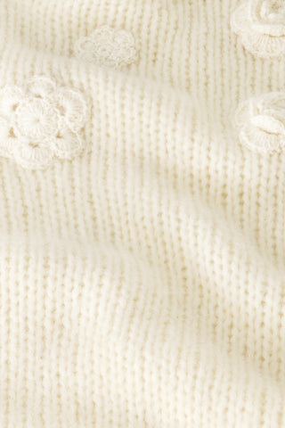 Crochet Floral Quinn Sweater