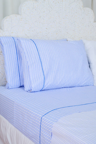 Roller Rabbit Blue Capellini Sheet Set