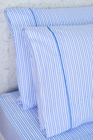 Roller Rabbit Blue Capellini Sheet Set
