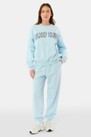 Roller Rabbit Ice Blue Sleep Club Andie Sweatshirt