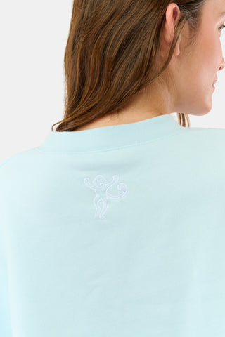 Roller Rabbit Ice Blue Sleep Club Andie Sweatshirt