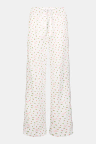 Roller Rabbit Pink Mini Monkey Blossom Julienne Pant