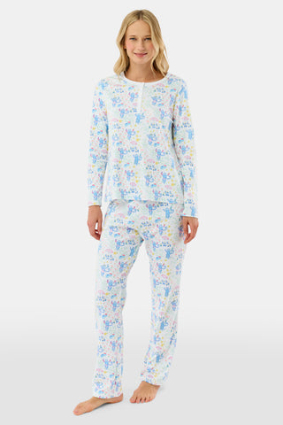 Roller Rabbit Green May Flowers Pajamas
