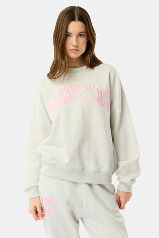 Roller Rabbit Heather/Pink Sleep Club Andie Sweatshirt