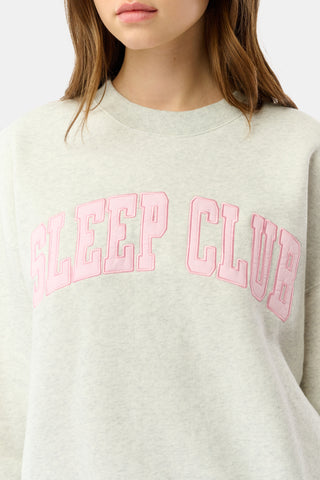 Roller Rabbit Heather/Pink Sleep Club Andie Sweatshirt